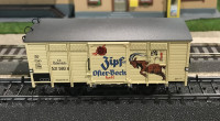 BRA009 BRAWA Güterwagen "Zipfer Bier/Osterbock". ÖBB, H0